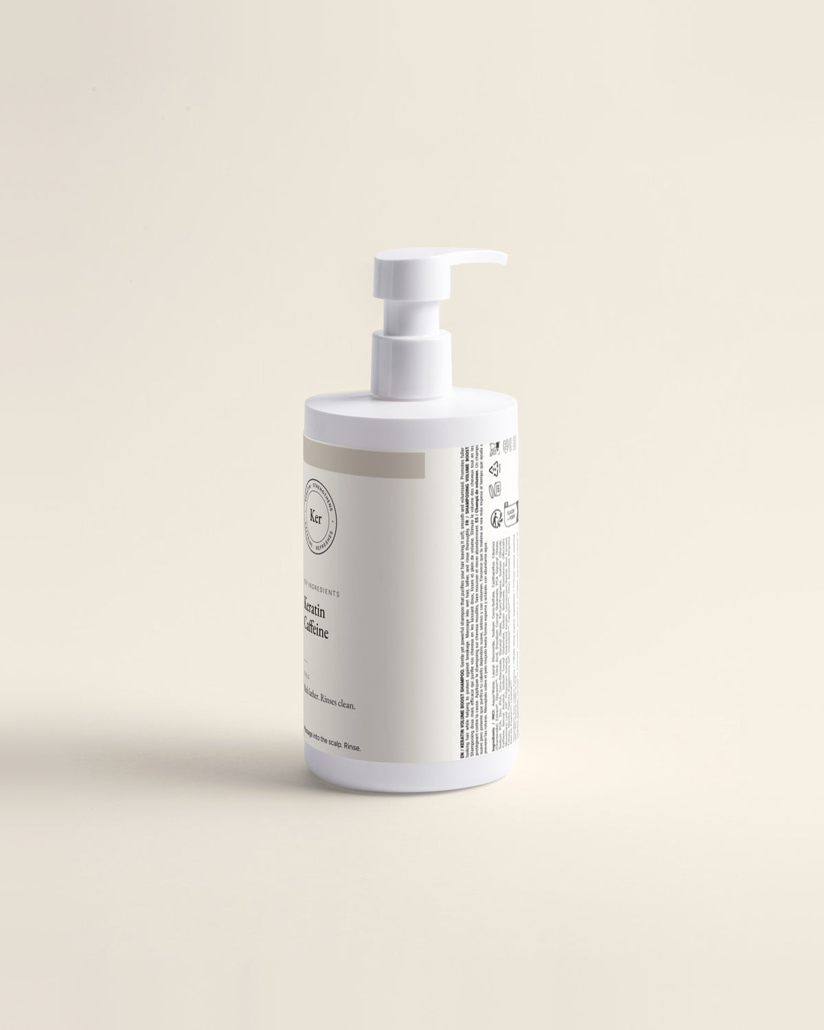 Volumizing Shampoo for Fine, Flat Hair, 390ml back label