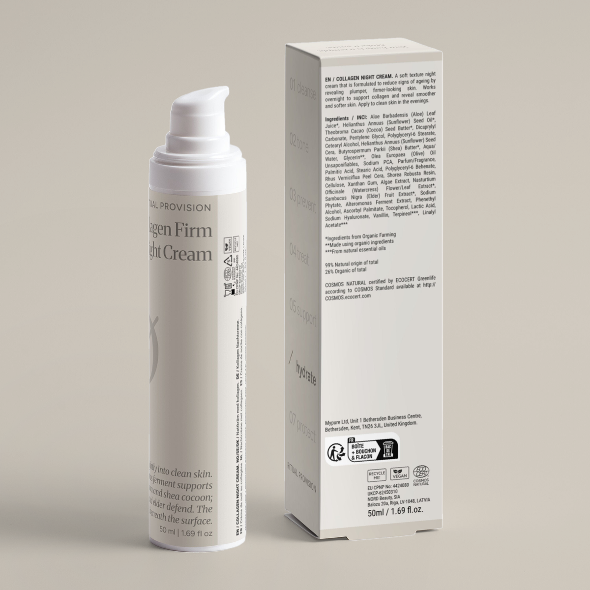 Collagen Firm Night Cream — hero back