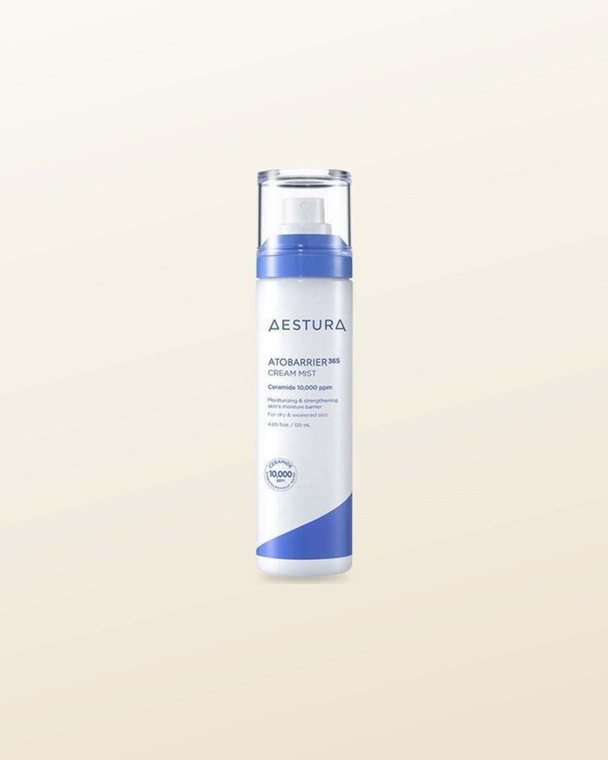 AESTURA ATOBARRIER 365 CREAM MIST 120ml - tonal render