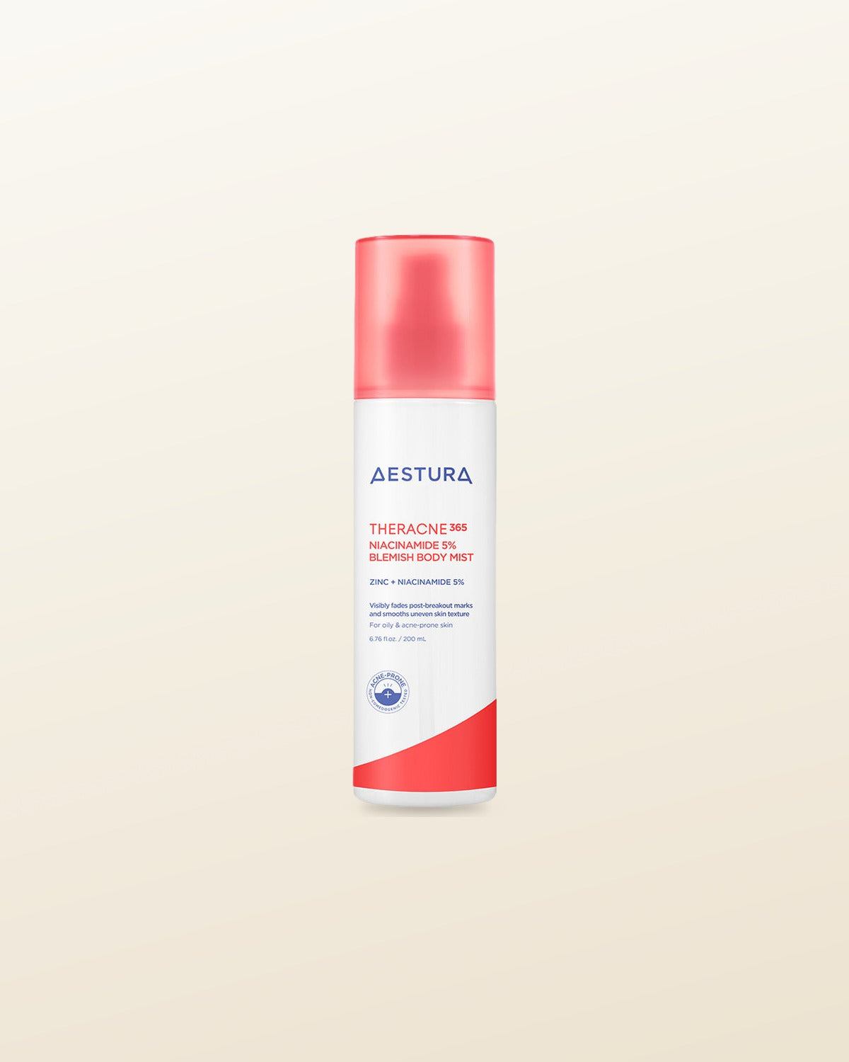 AESTURA THERACNE 365 NIACINAMIDE 5% BLEMISH BODY MIST 200ml - tonal render