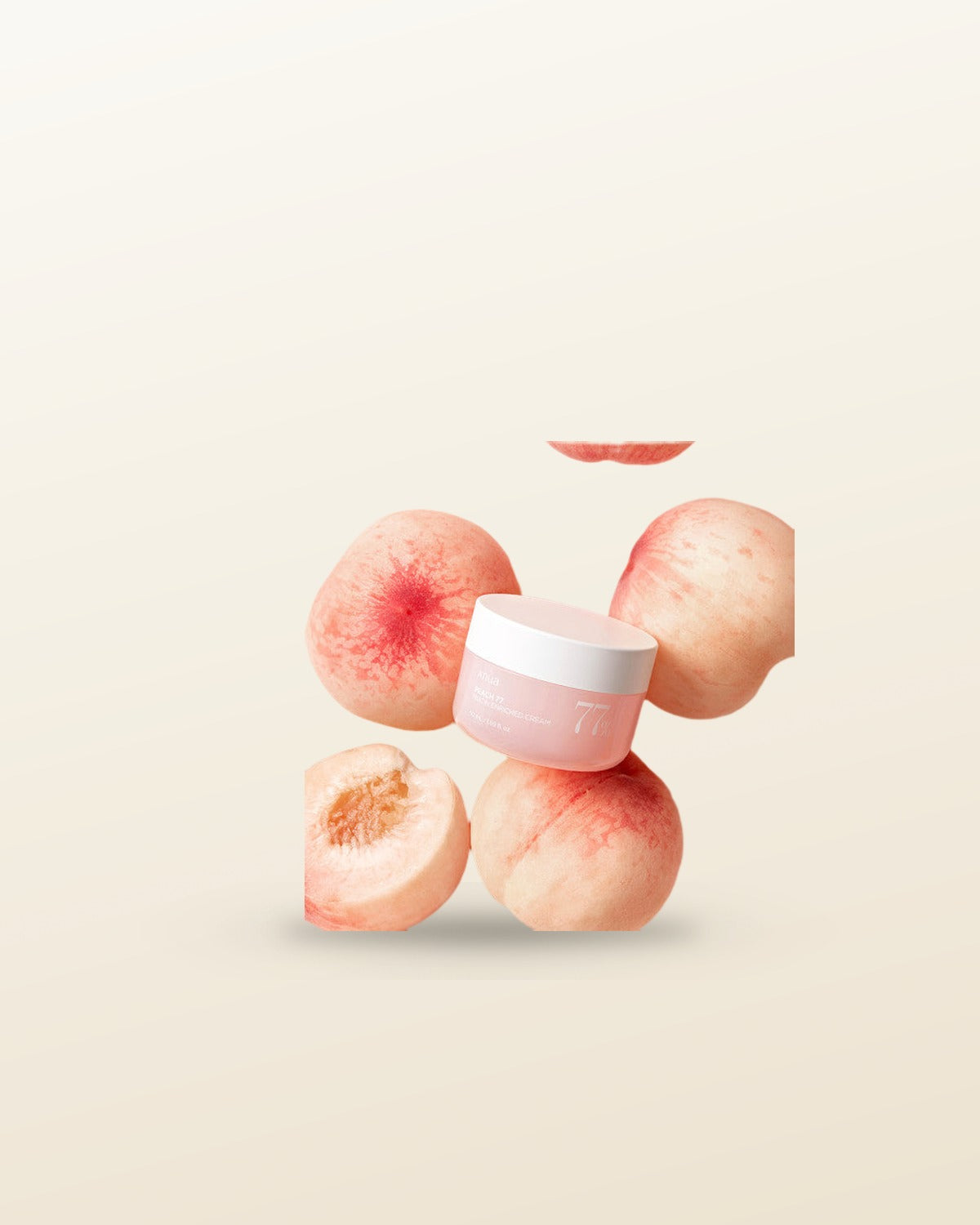 Anua Peach 77 Niacin Enriched Cream 50ml - tonal render