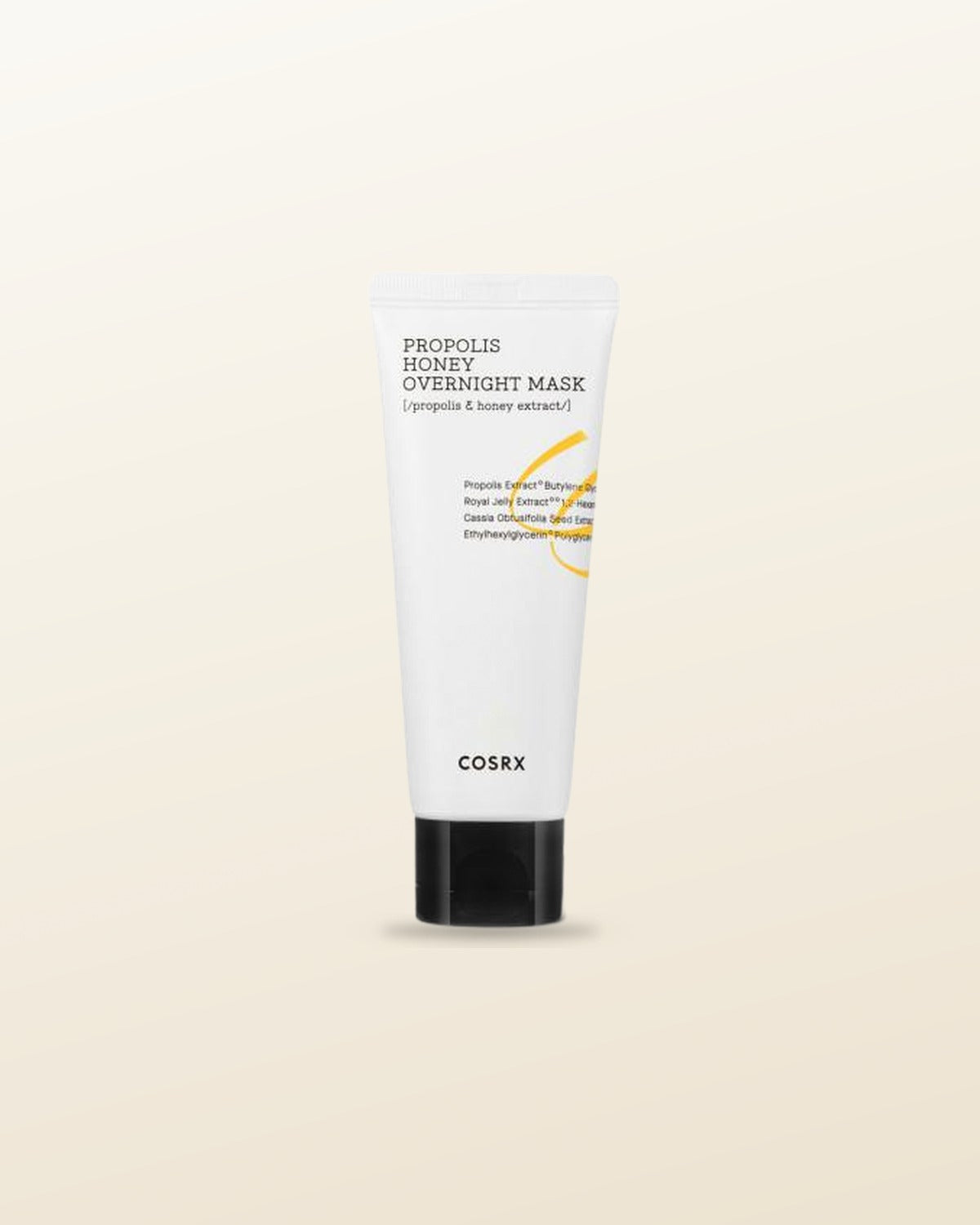COSRX Full Fit Propolis Honey Overnight Mask 60ml - tonal render