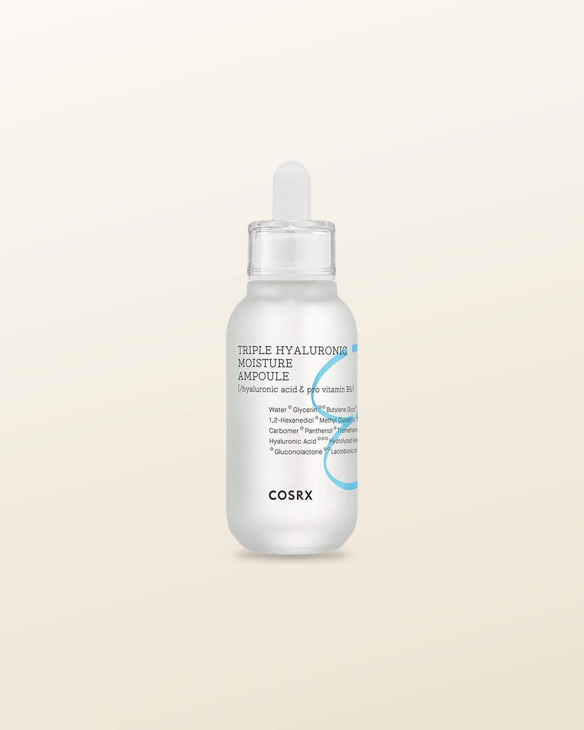 COSRX Hydrium Triple Hyaluronic Moisture Ampoule 40ml - tonal render