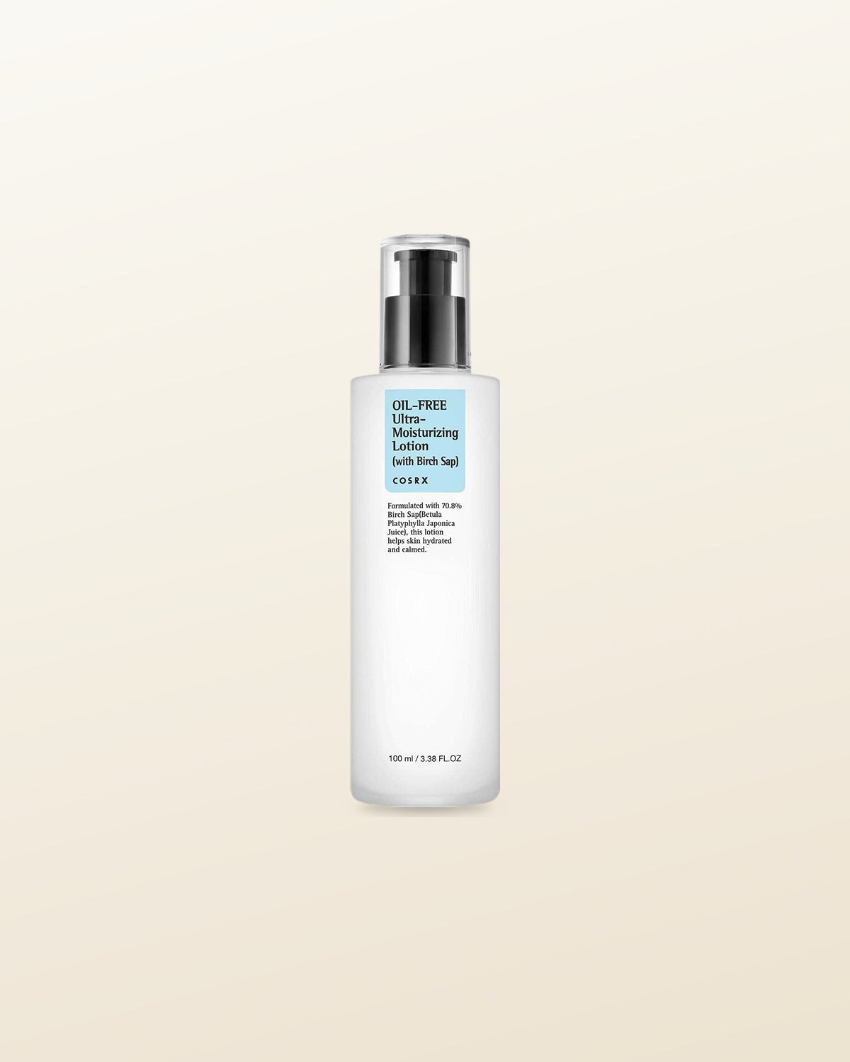 COSRX Oil-Free Ultra-Moisturizing Lotion with Birch Sap 100ml - tonal render