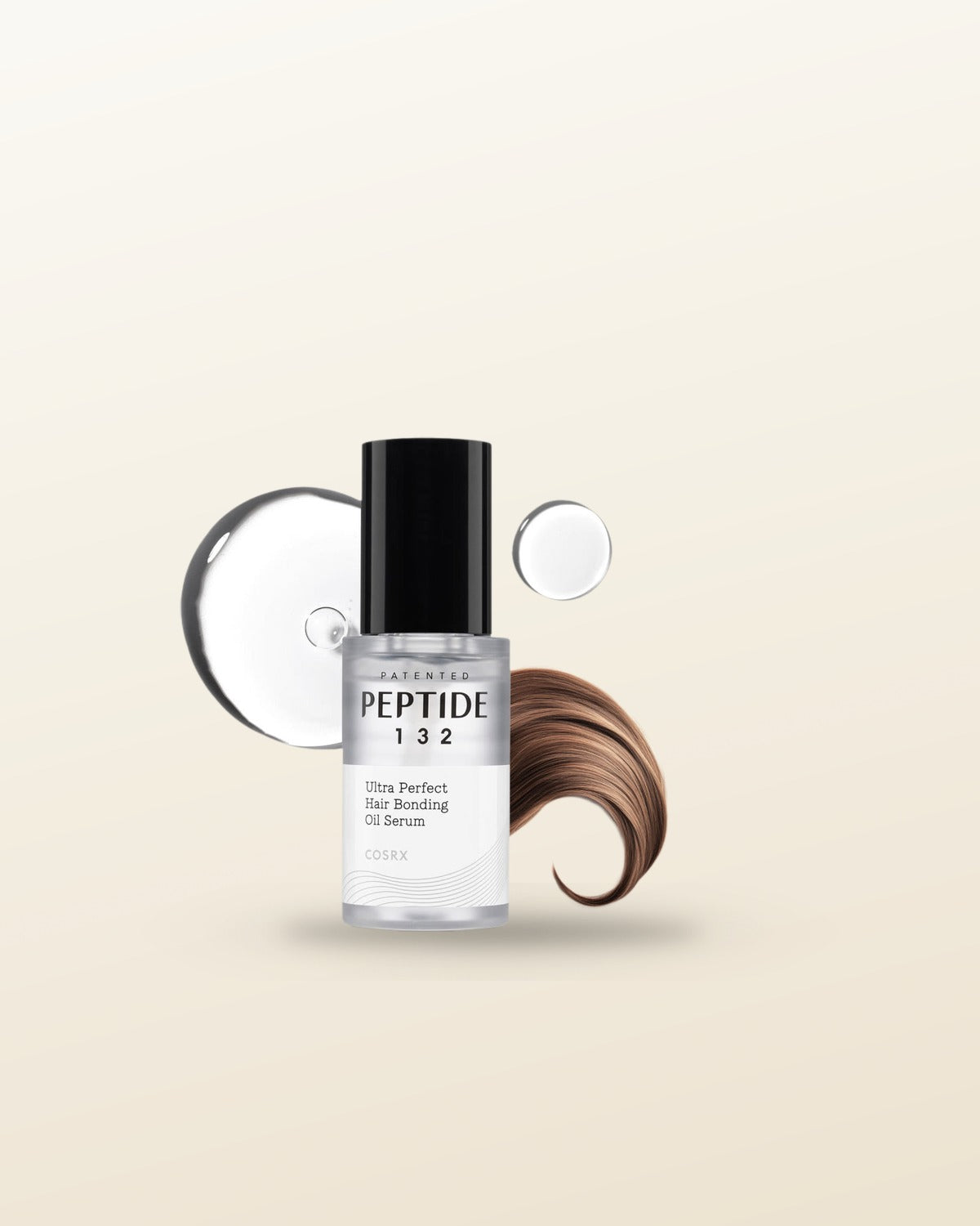 COSRX PEPTIDE-132 Ultra Perfect Hair Bonding Oil Serum 28ml - tonal render