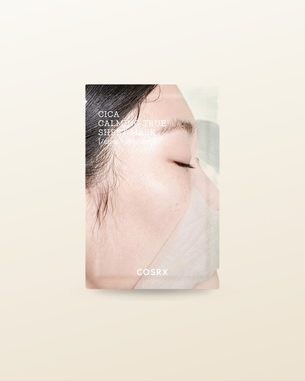 COSRX Pure Fit Cica Calming True Sheet Mask (10 Sheets) - tonal render