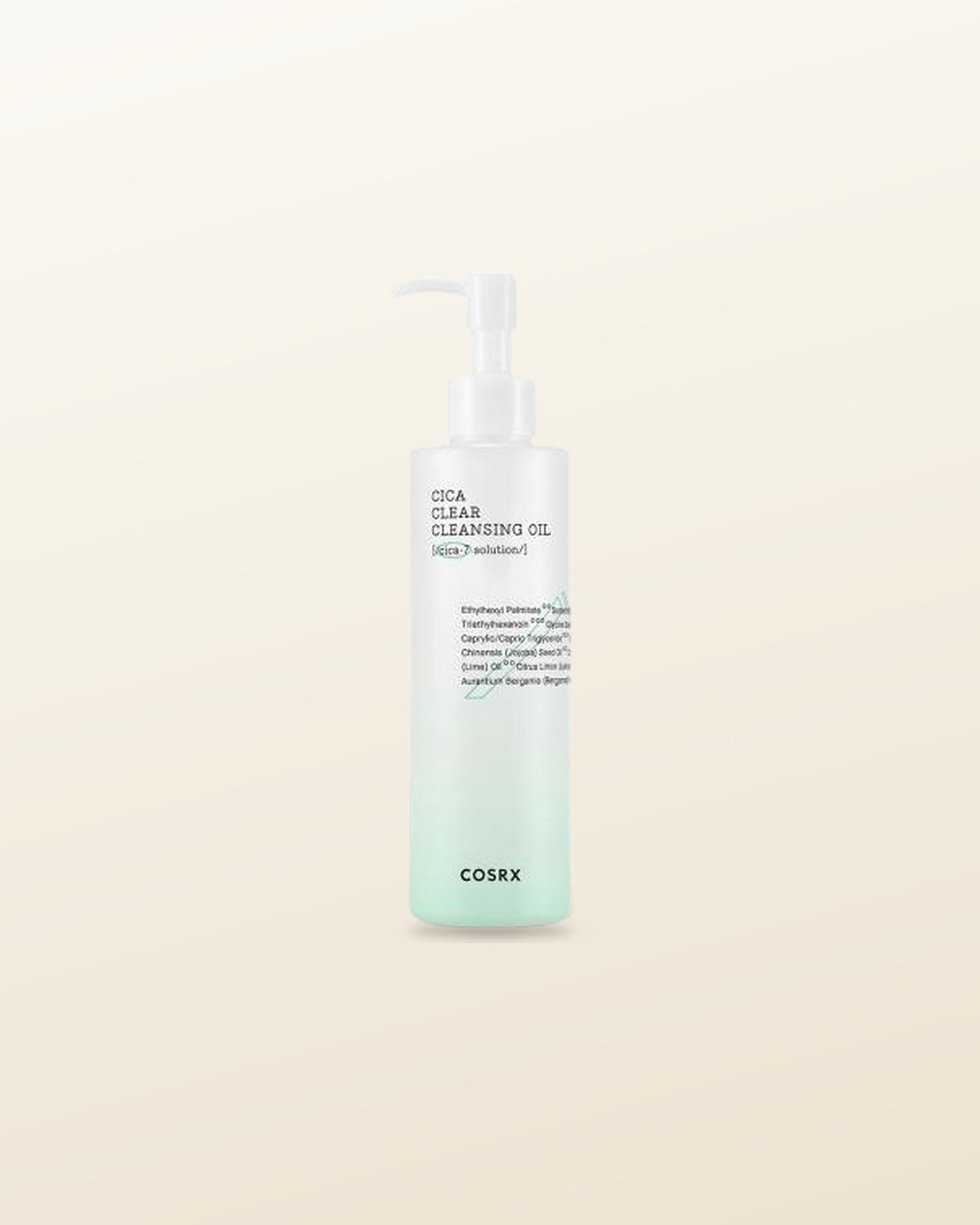 COSRX Pure Fit Cica Clear Cleansing Oil 200ml - tonal render