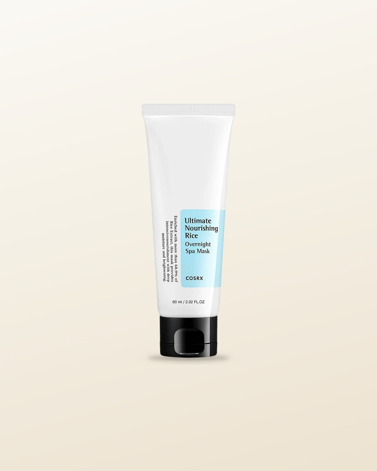 COSRX Ultimate Nourishing Rice Overnight Spa Mask 60ml - tonal render