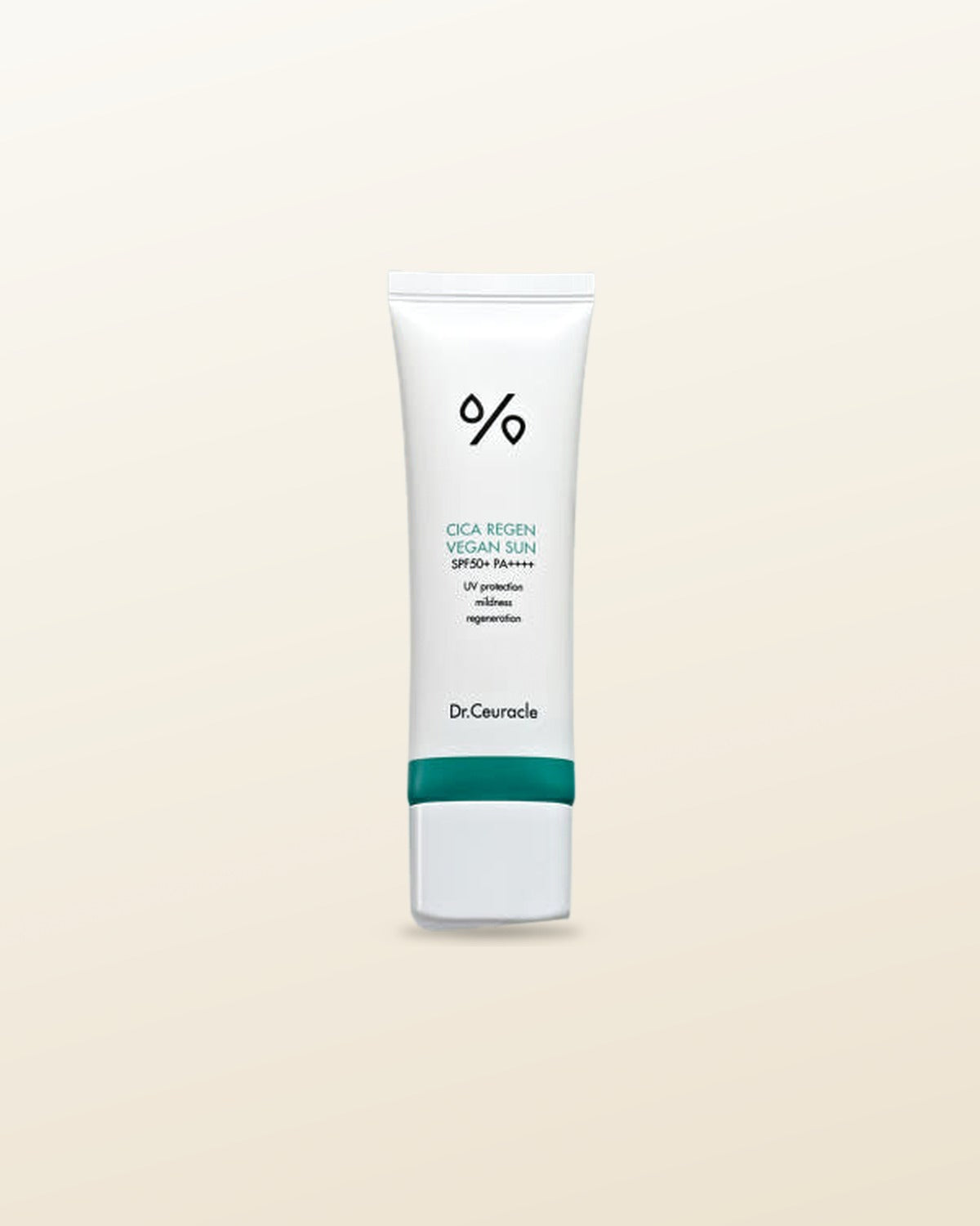 Dr.Ceuracle Cica Regen Vegan Sun SPF50+ PA++++ 50ml - tonal render