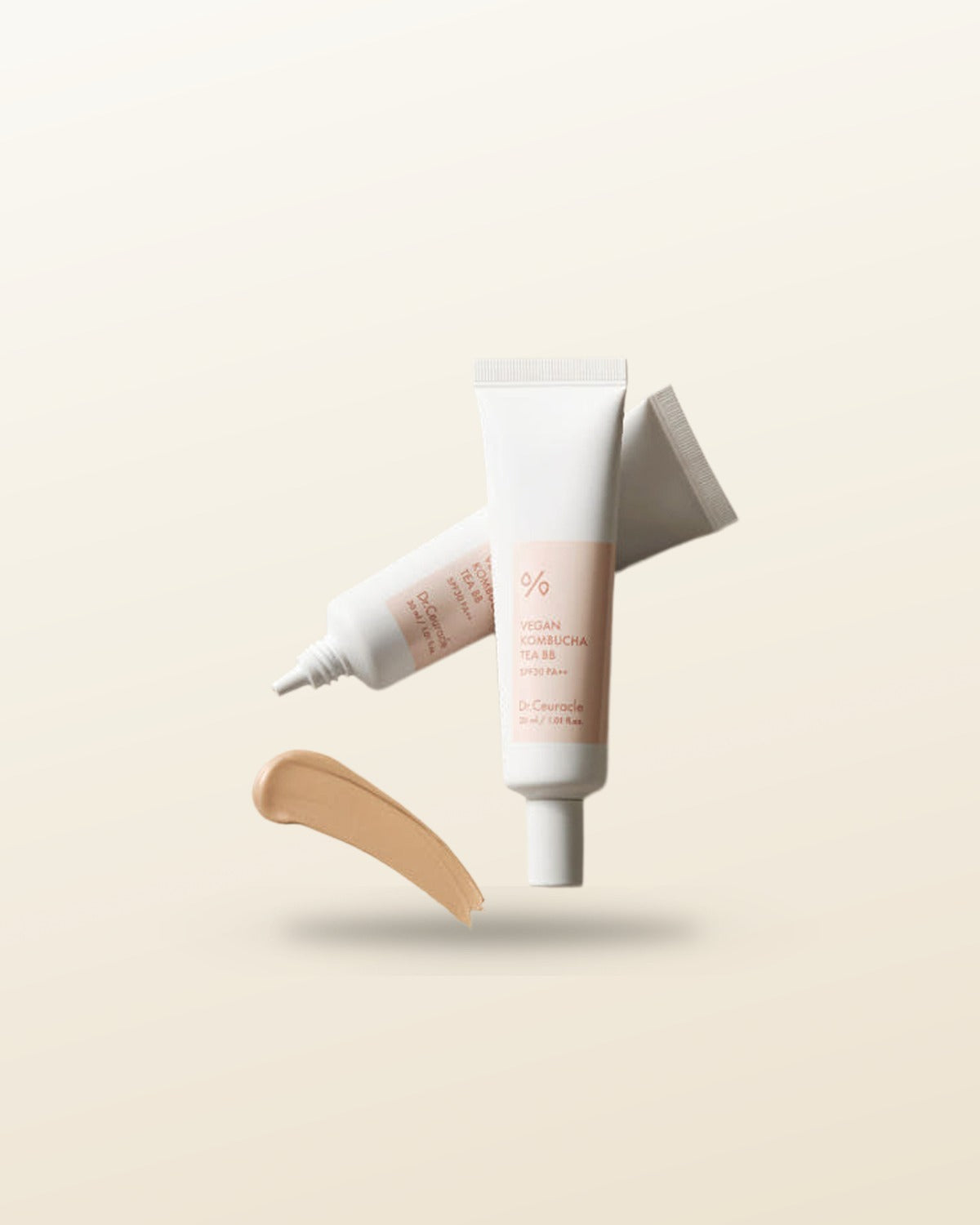 Dr.Ceuracle Vegan Kombucha Tea BB SPF30 PA++ 30m - tonal render
