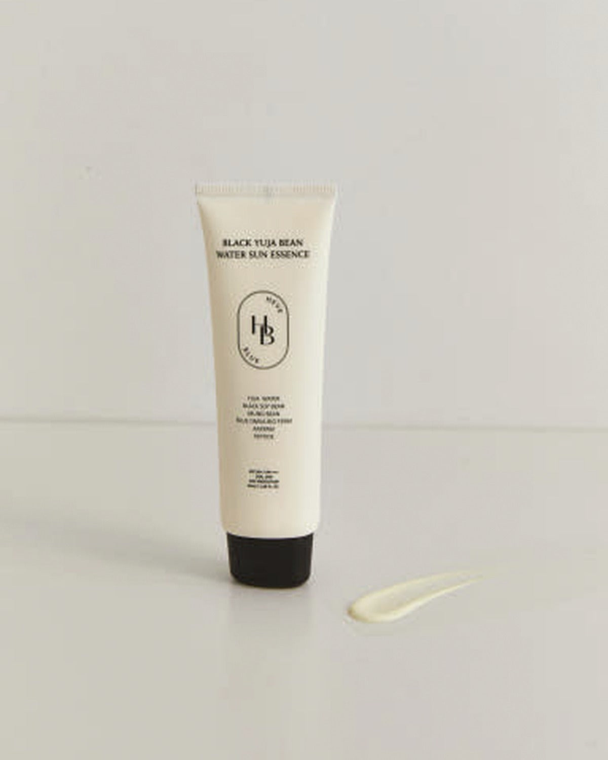 HEVEBLUE Black Yuja Bean Water Sun 50ml - tonal render