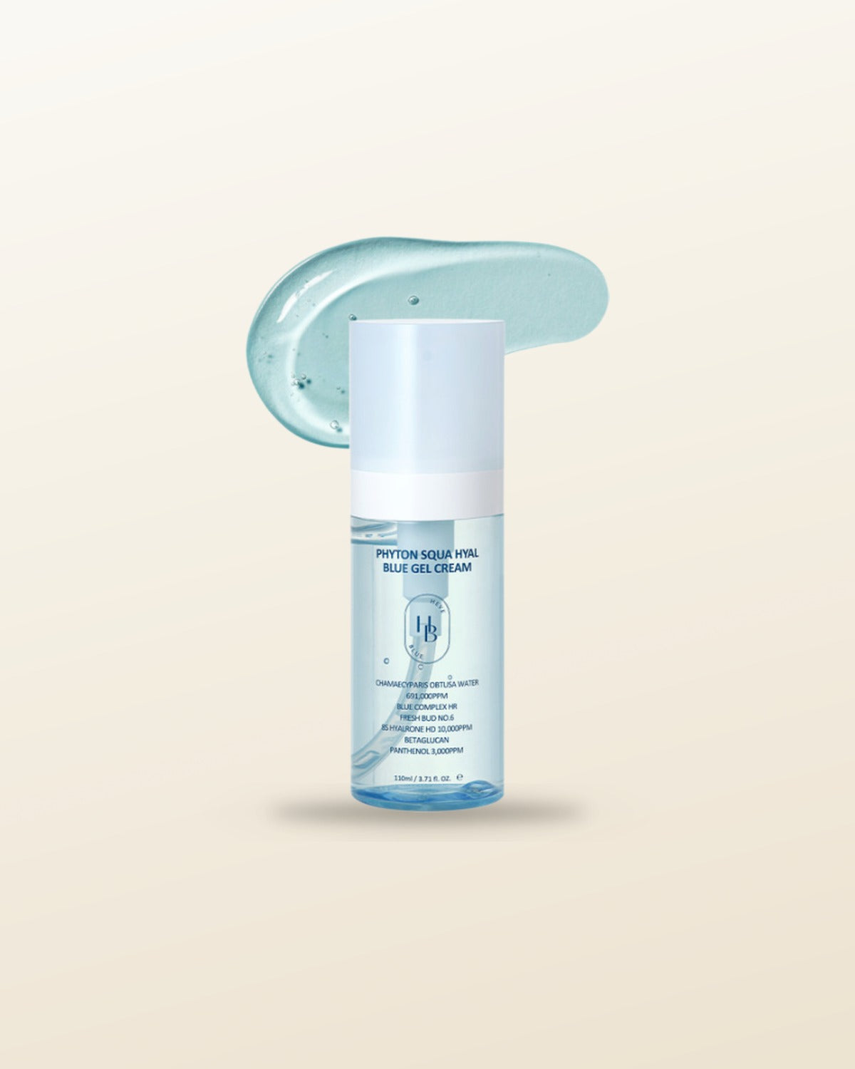 HEVEBLUE Phyton Squa Hyal Blue Gel Cream 110ml - tonal render