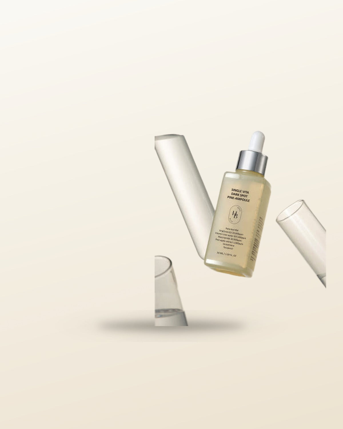 HEVEBLUE Single Vita Dark Spot Pine-Ampoule 50ml - tonal render