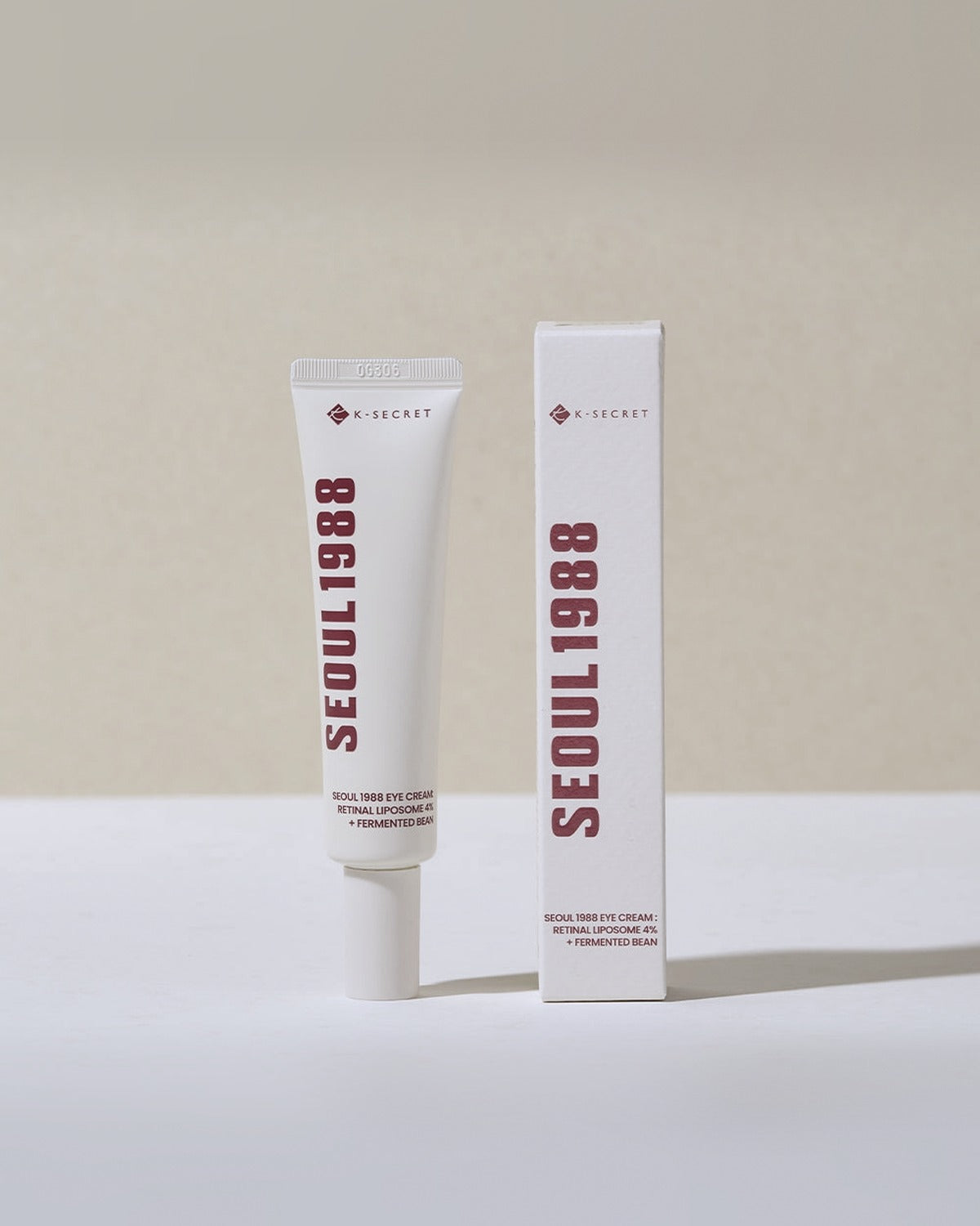 K-SECRET SEOUL 1988 Eye Cream : Retinal Liposome 4% + Fermented Bean 30ml - tonal render