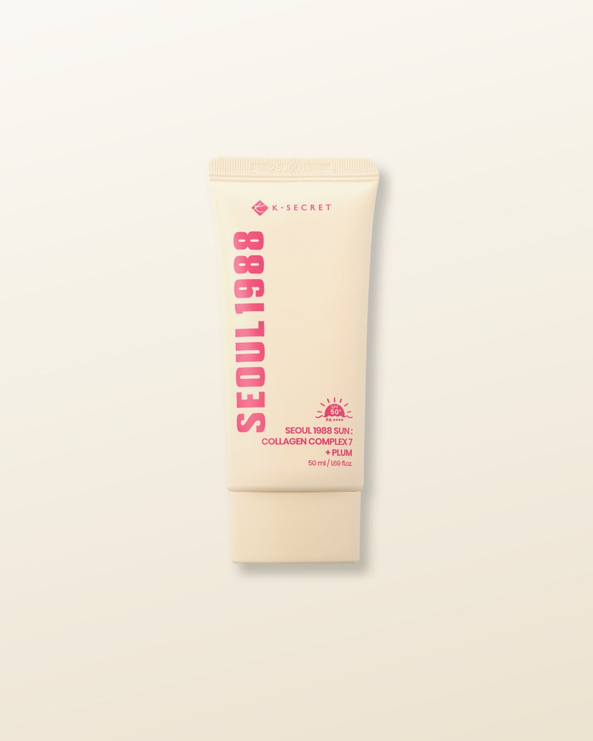 K-SECRET SEOUL 1988 SUN : COLLAGEN COMPLEX 7 + PLUM 50ml - tonal render