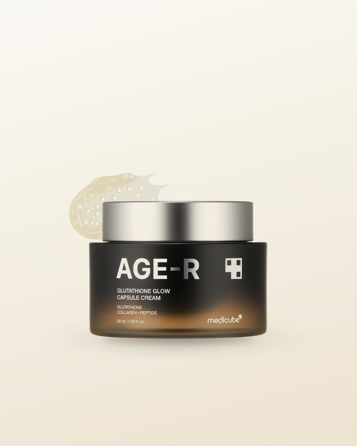 medicube AGE-R Glutathione Glow Capsule Cream 50ml - tonal render