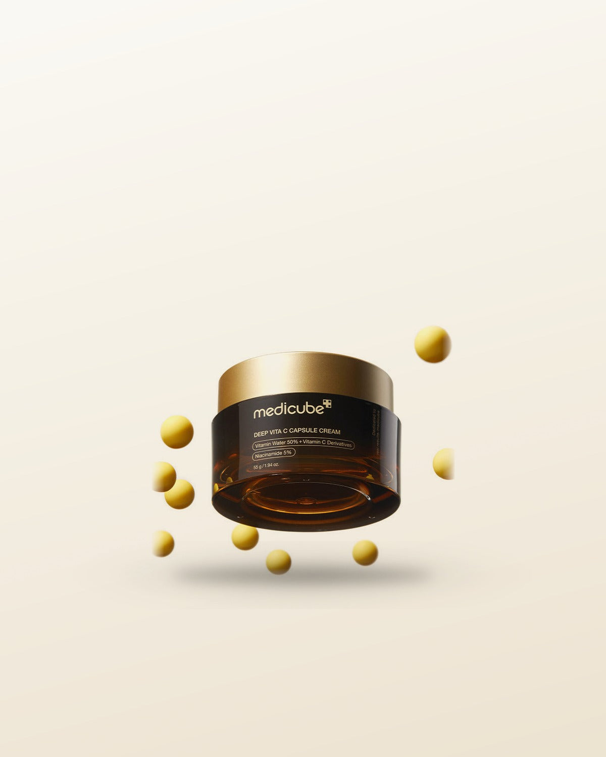 medicube Deep Vita C Capsule Cream 55g - tonal render