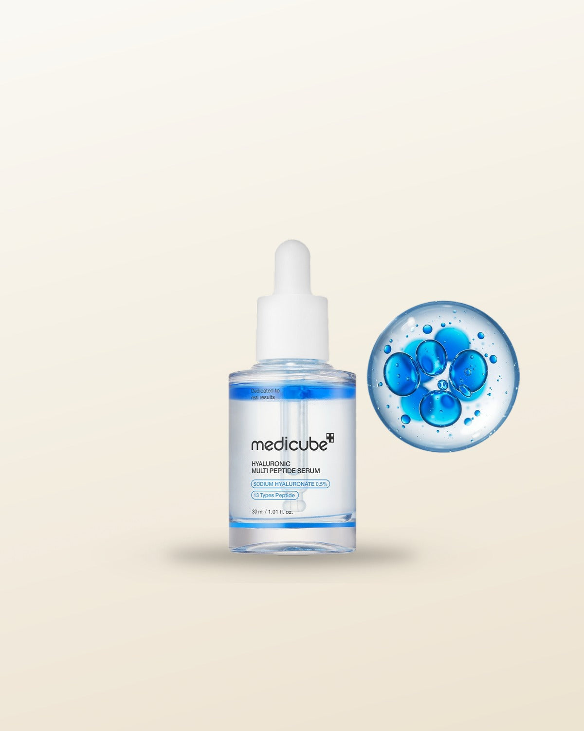 medicube Hyaluronic Multi Peptide Serum 30ml - tonal render