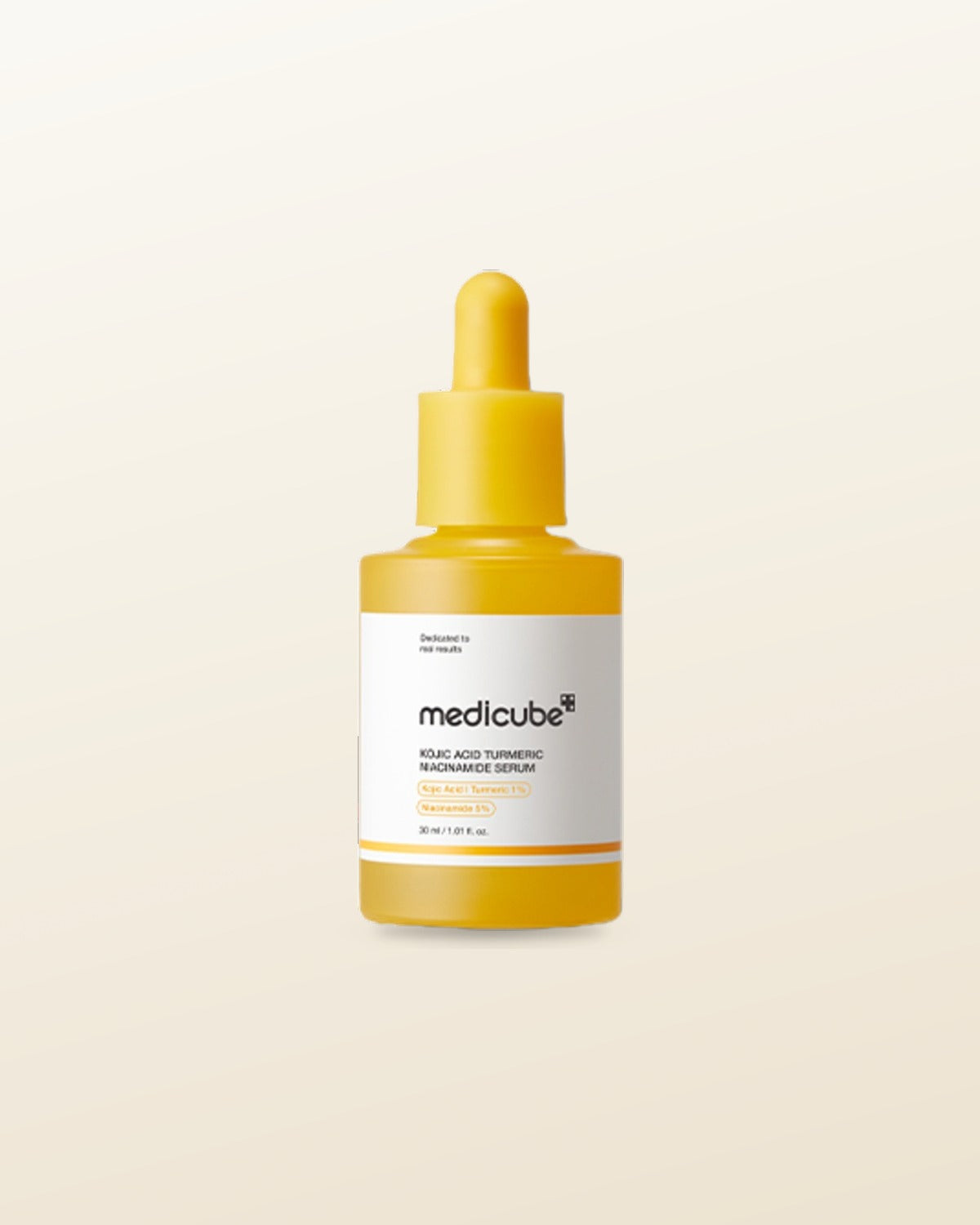 medicube Kojic Acid Turmeric Niacinamide Serum 30ml - tonal render