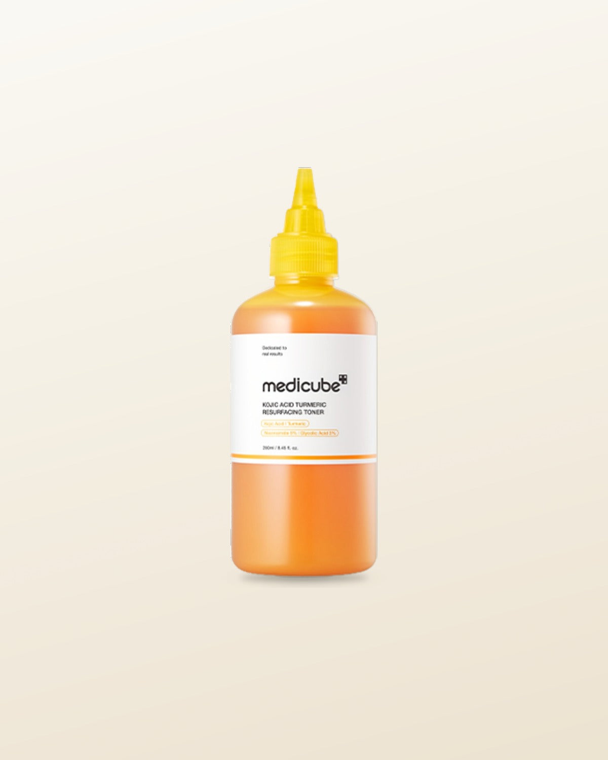 medicube Kojic Acid Turmeric Resurfacing Toner 250ml - tonal render
