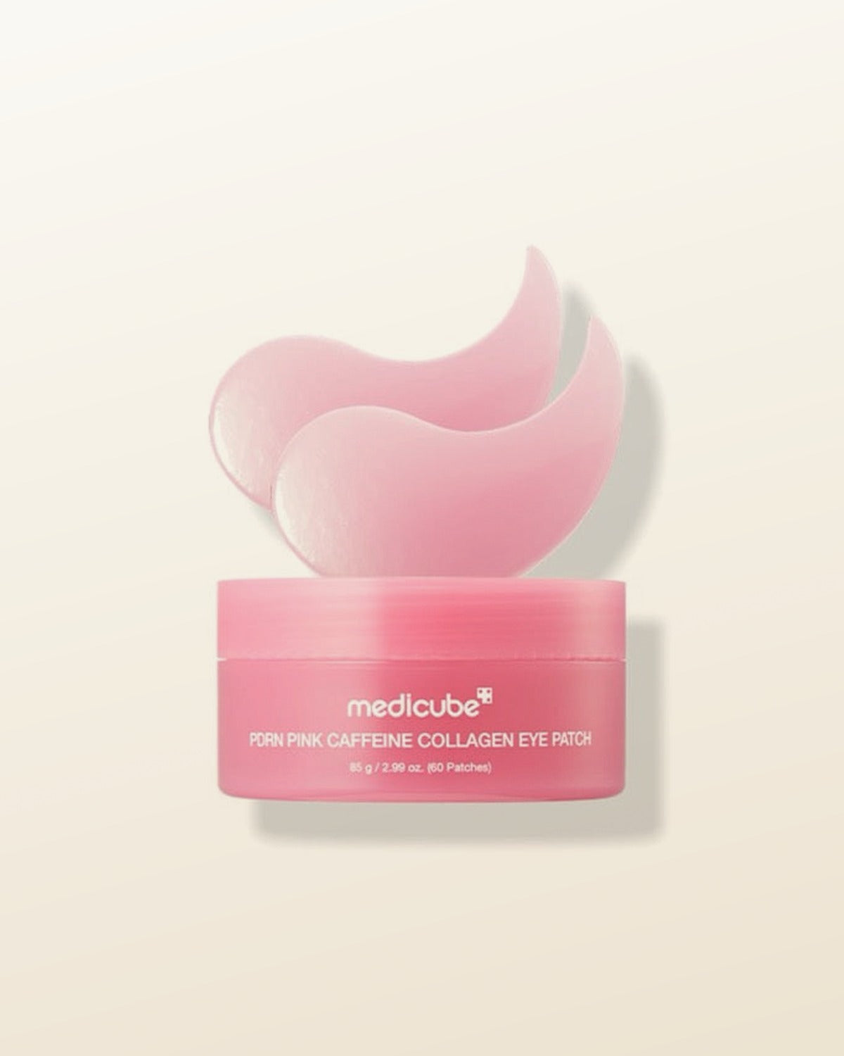 medicube PDRN Pink Caffeine Collagen Eye Patch 85g/60ea - tonal render