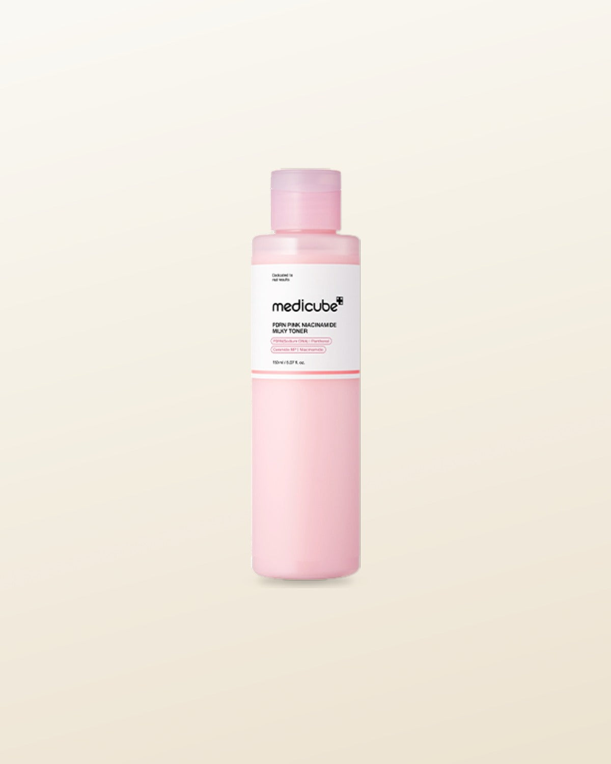 medicube PDRN Pink Niacinamide Milky Toner 150ml - tonal render