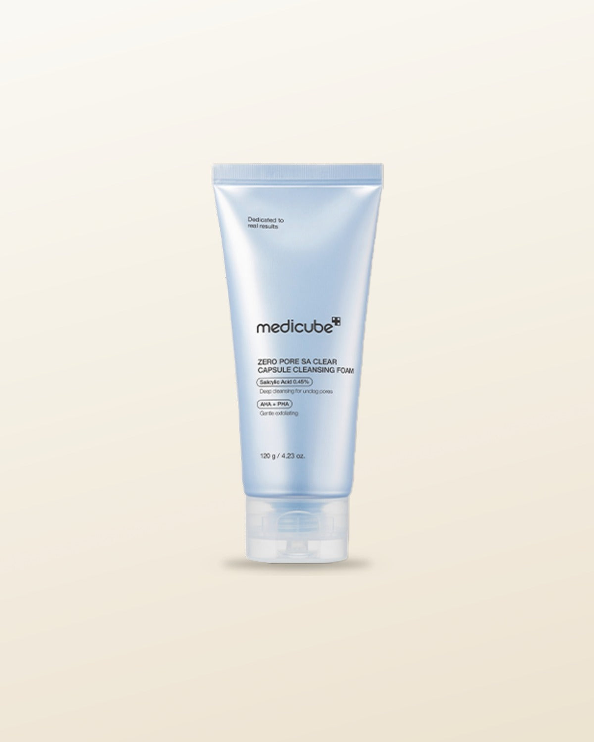 medicube Zero Pore Capsule Cleansing Foam 120g - tonal render
