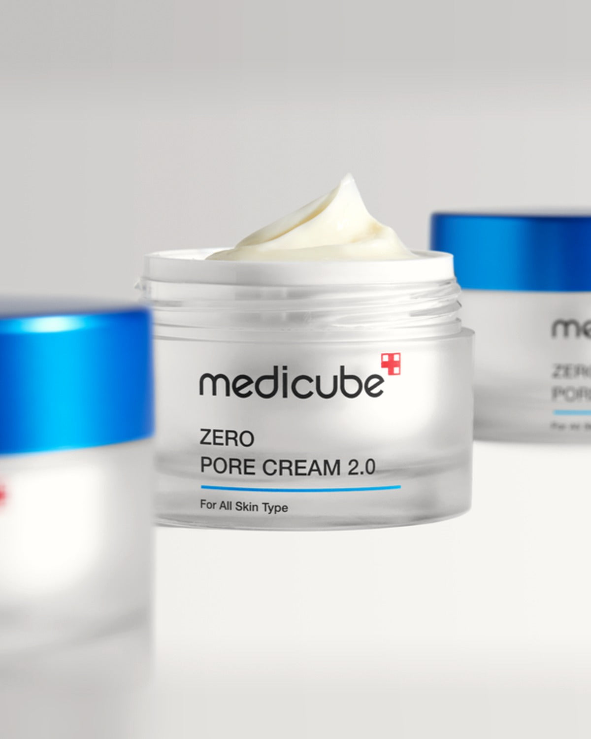 medicube Zero Pore Cream 2.0 50ml - tonal render