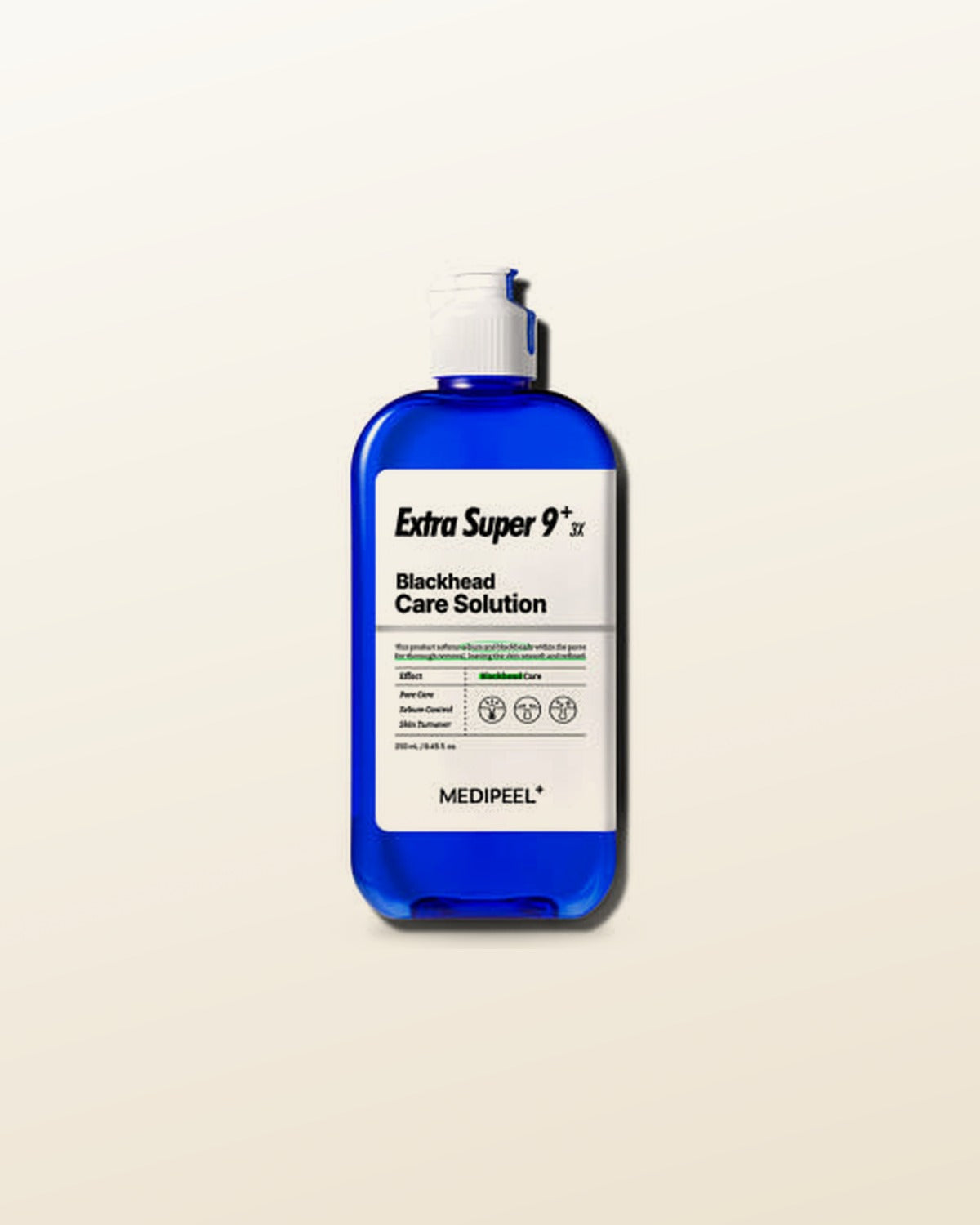 MEDIPEEL Extra Super 9 Plus 3X Blackhead Care Solution 250ml - tonal render