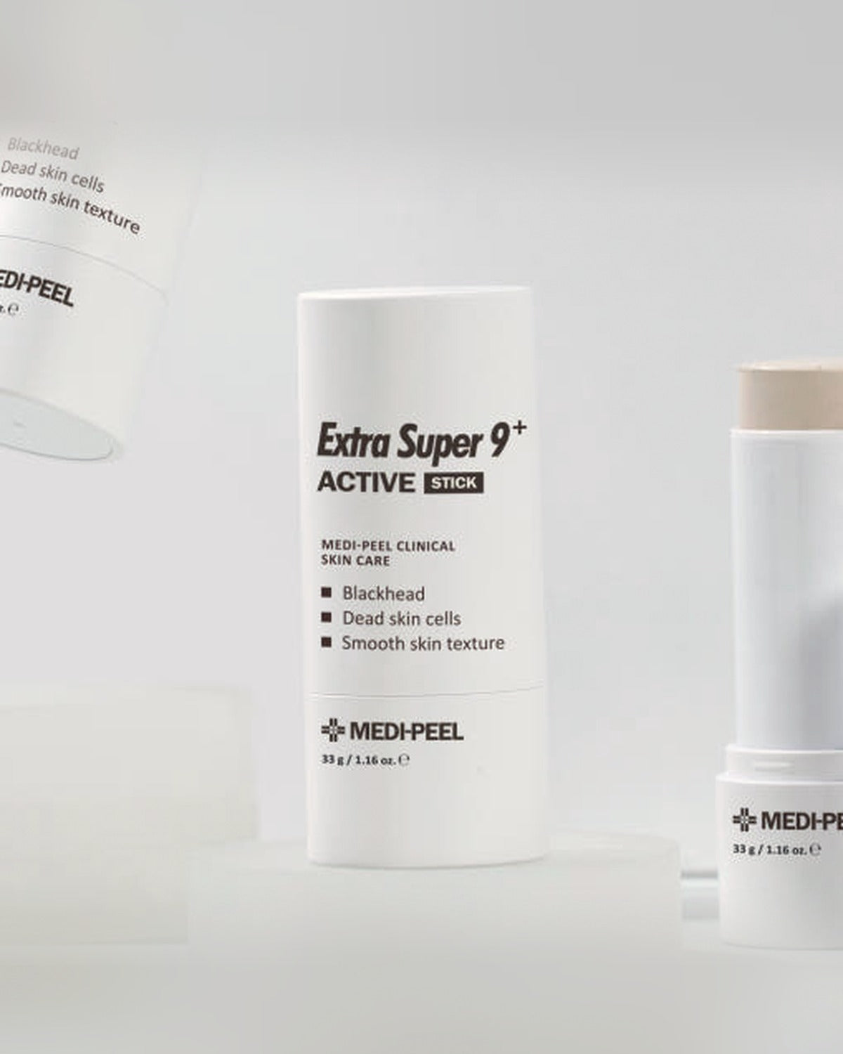MEDIPEEL Extra Super 9 Plus Active Stick 33g - tonal render