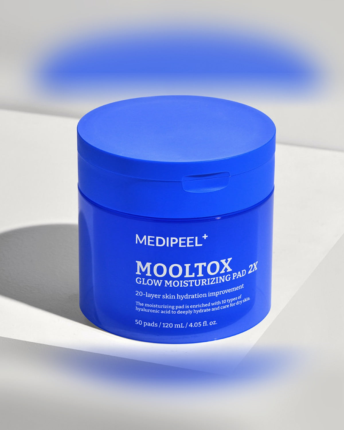 MEDIPEEL MOOLTOX GLOW MOISTURIZING PAD 2X 120ml / 50pads - tonal render