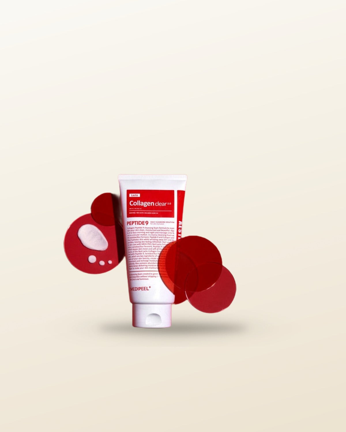 MEDIPEEL Red Lacto Collagen Clear 2.0 300ml - tonal render