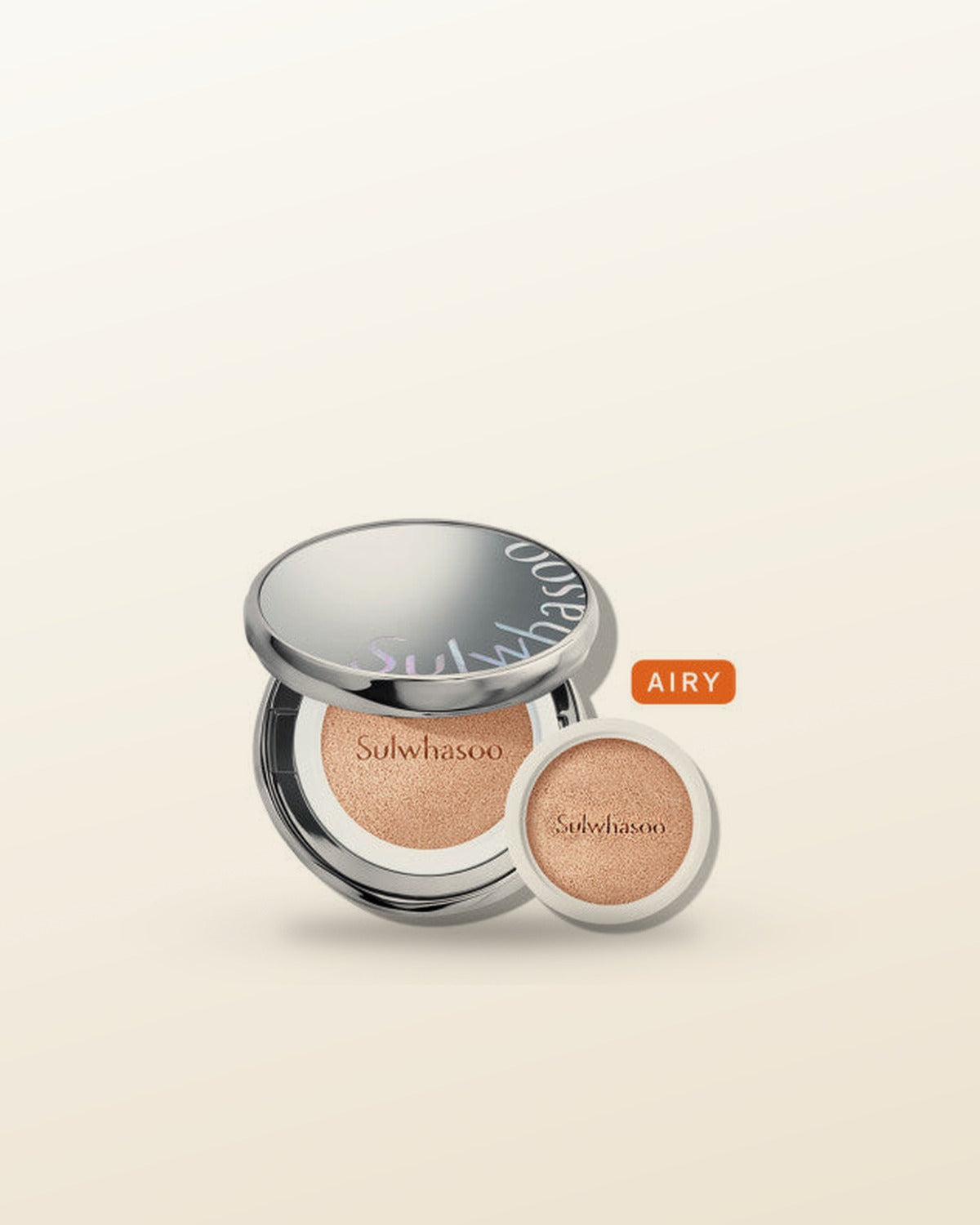 Sulwhasoo PERFECTING CUSHION AIRY 15g+15g(Refill) SPF50+/PA+++ - tonal render
