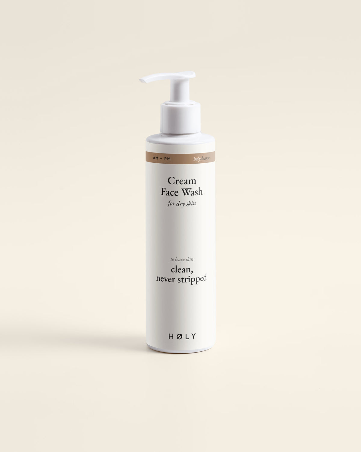 Cream Face Wash for Dry Skin, 190ml front