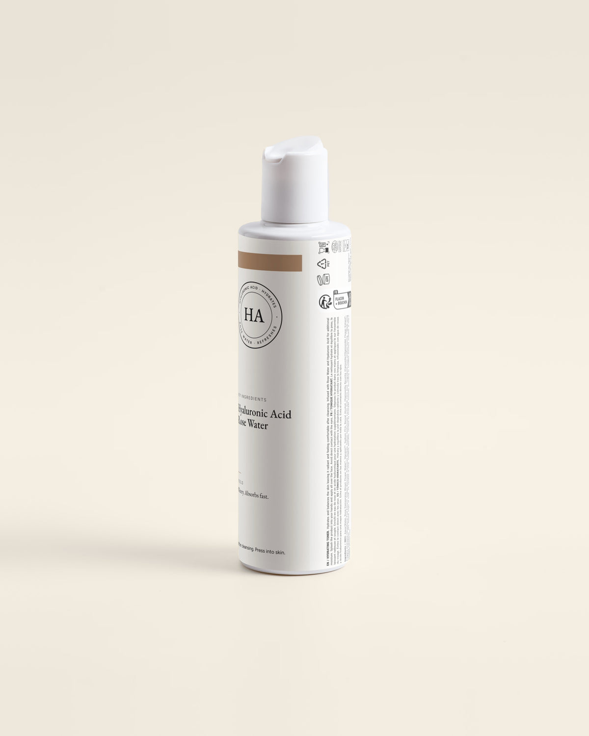 Face Toner for Dry Skin, 200ml back label