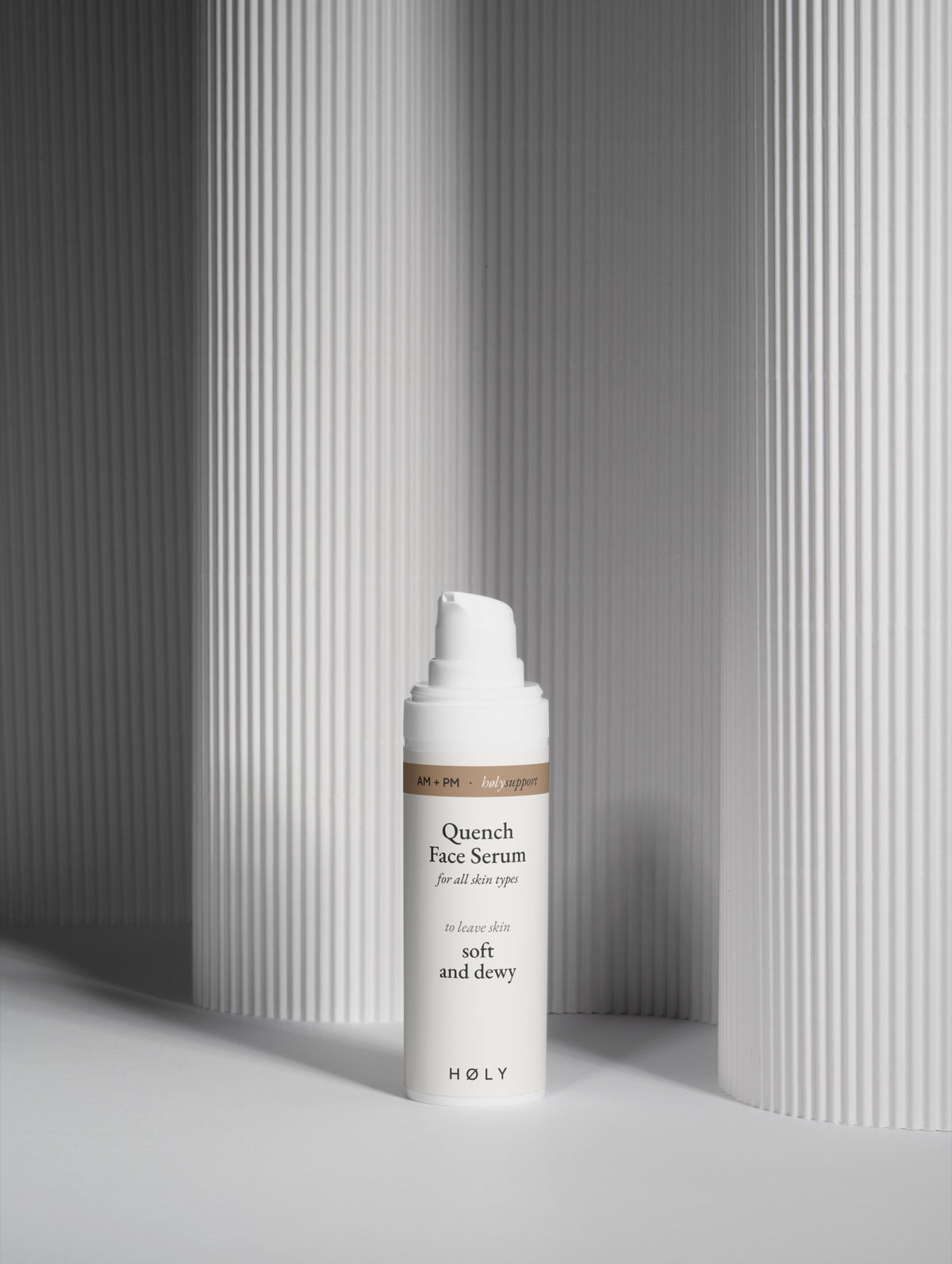 Quench Face Serum for All Skin Types, column scene