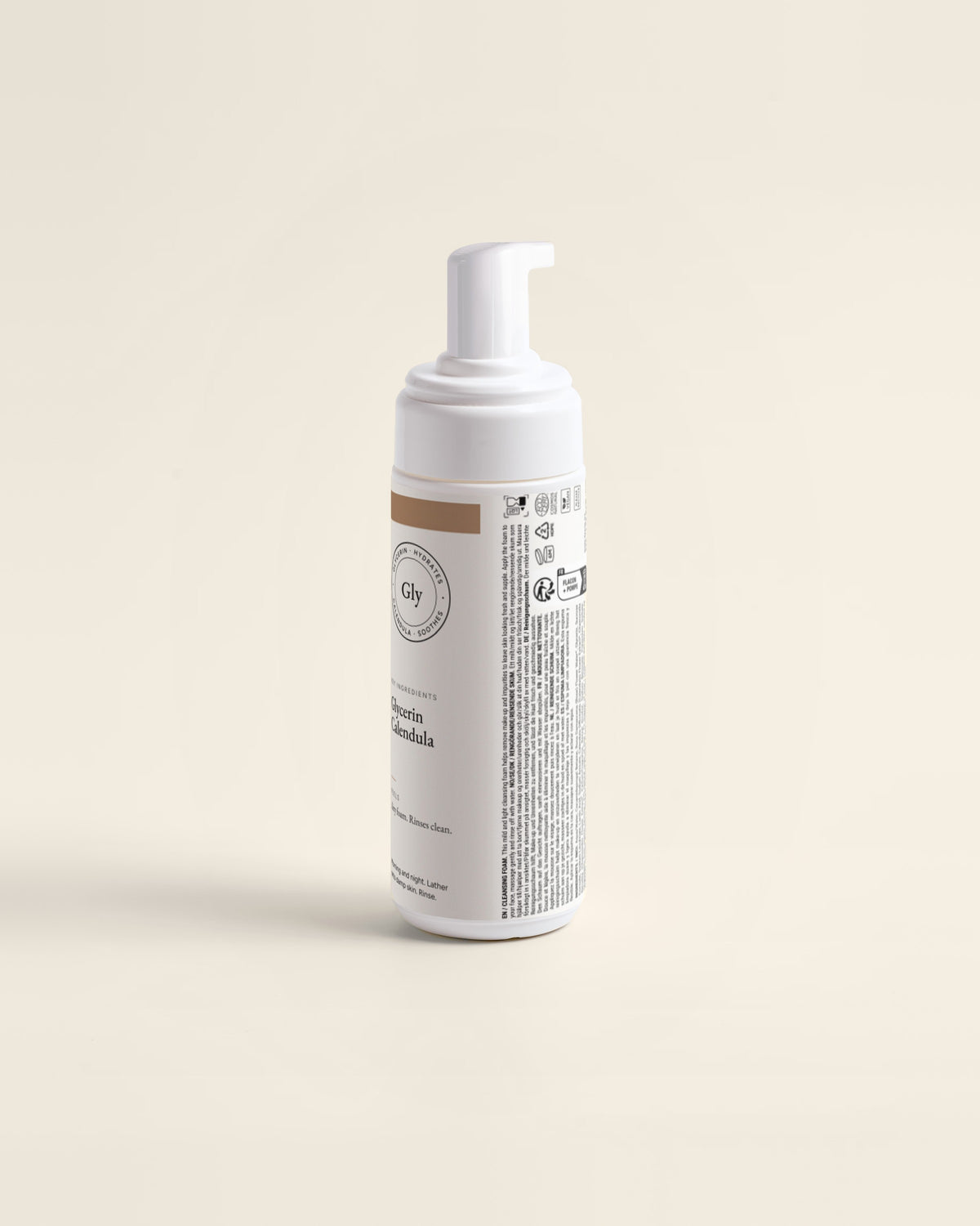 Foam Face Wash for All Skin Types, 150ml back label
