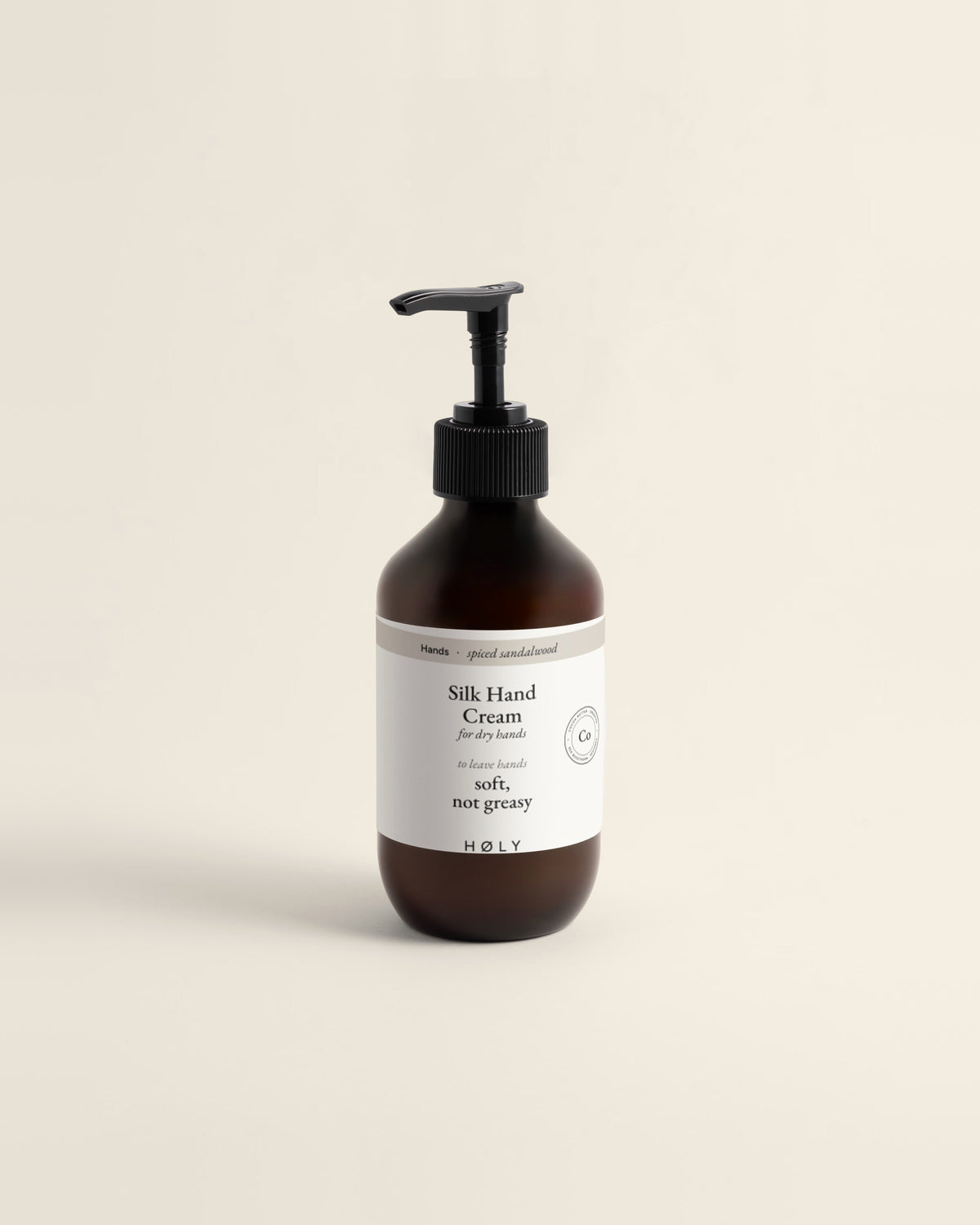 Silk Hand Cream, Spiced Sandalwood, 270ml front
