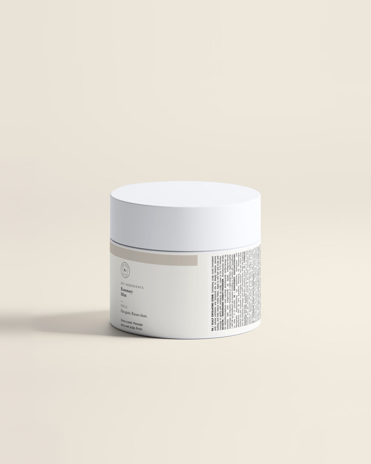 Scalp Reset Scrub for Scalp Buildup, 170ml back label