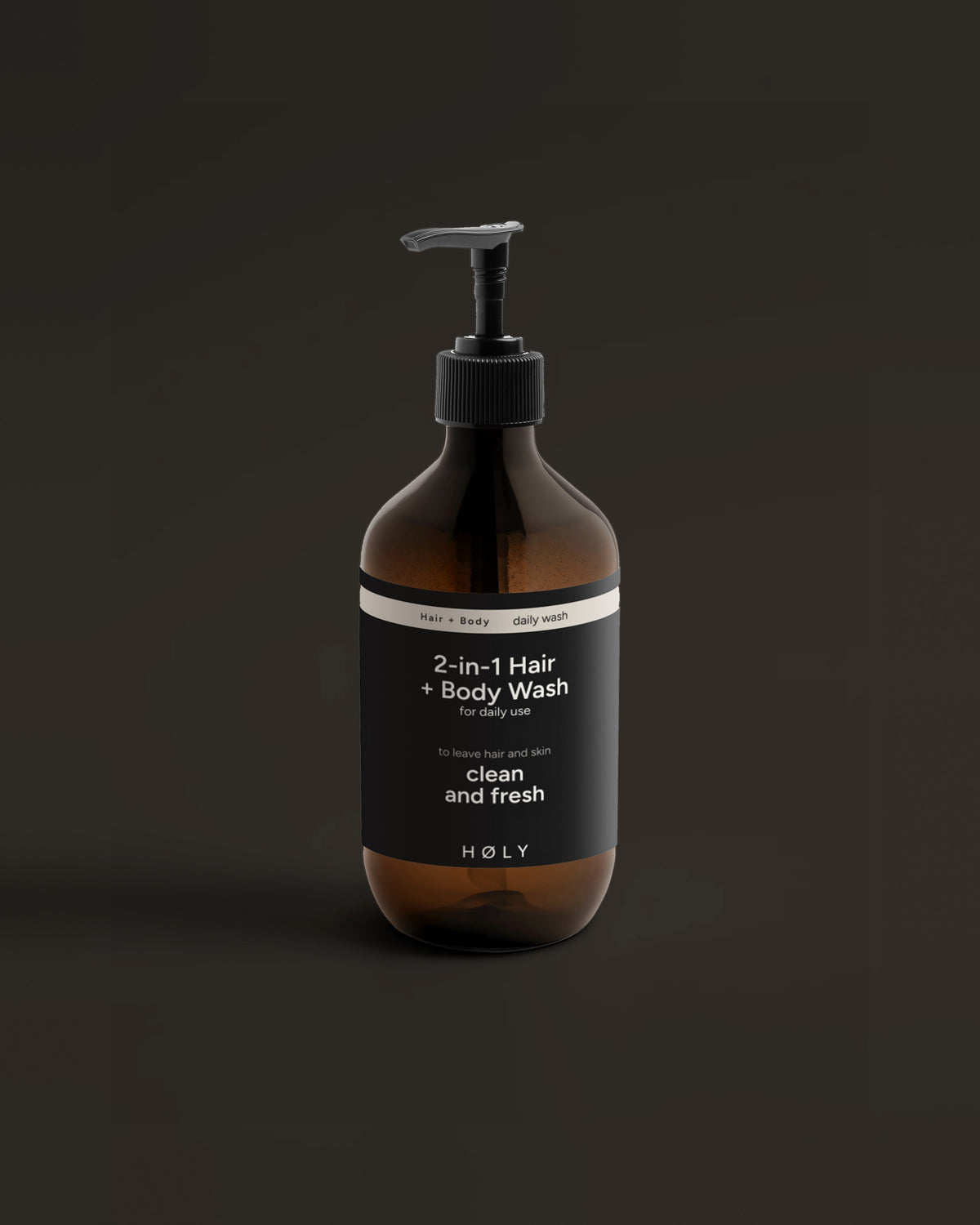 2-in-1 Hair + Body Wash for Daily Use, 490ml front