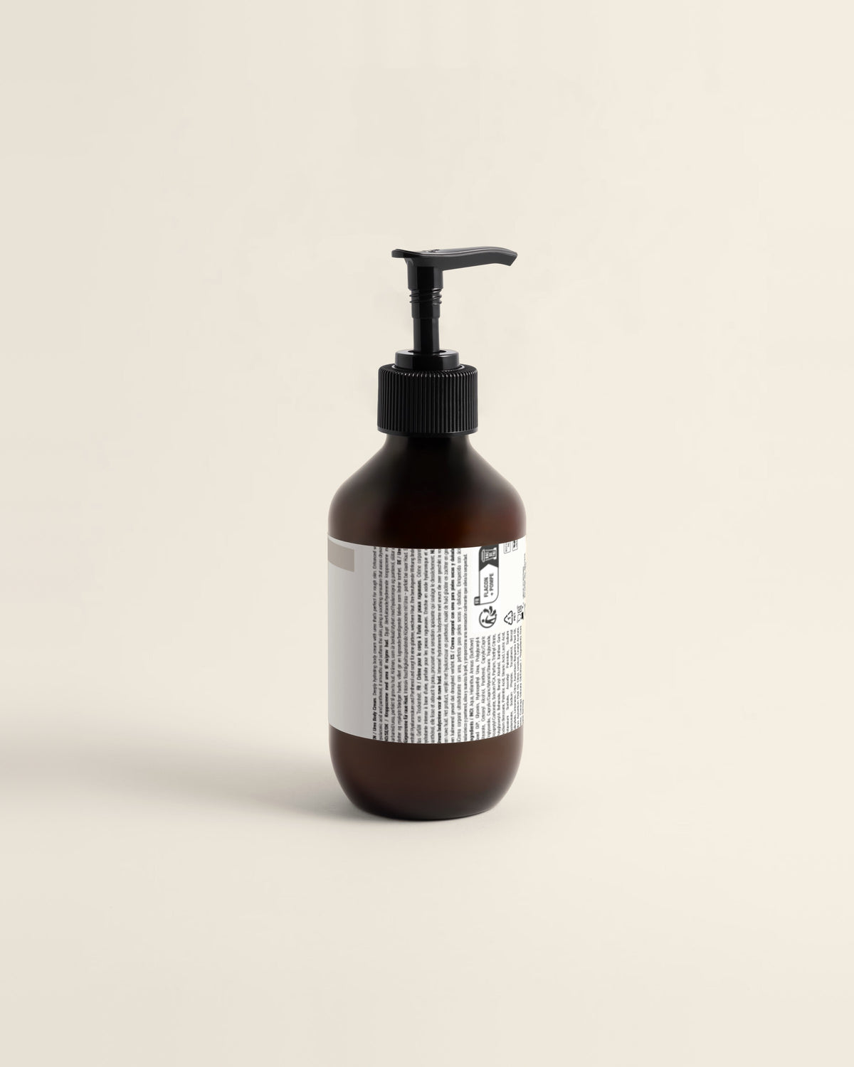 Body Cream for Very Dry Skin, 280ml back label