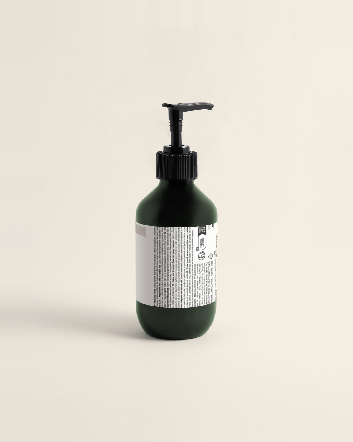Body Cream for Very Dry Skin, 280ml back label