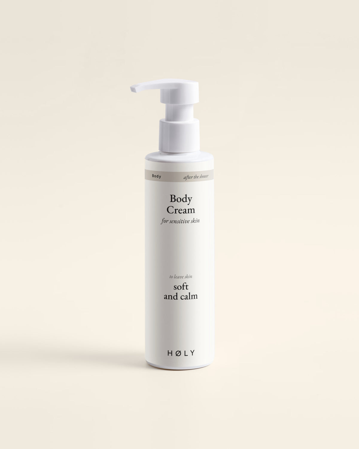 Body Cream for Sensitive Skin, 190ml front