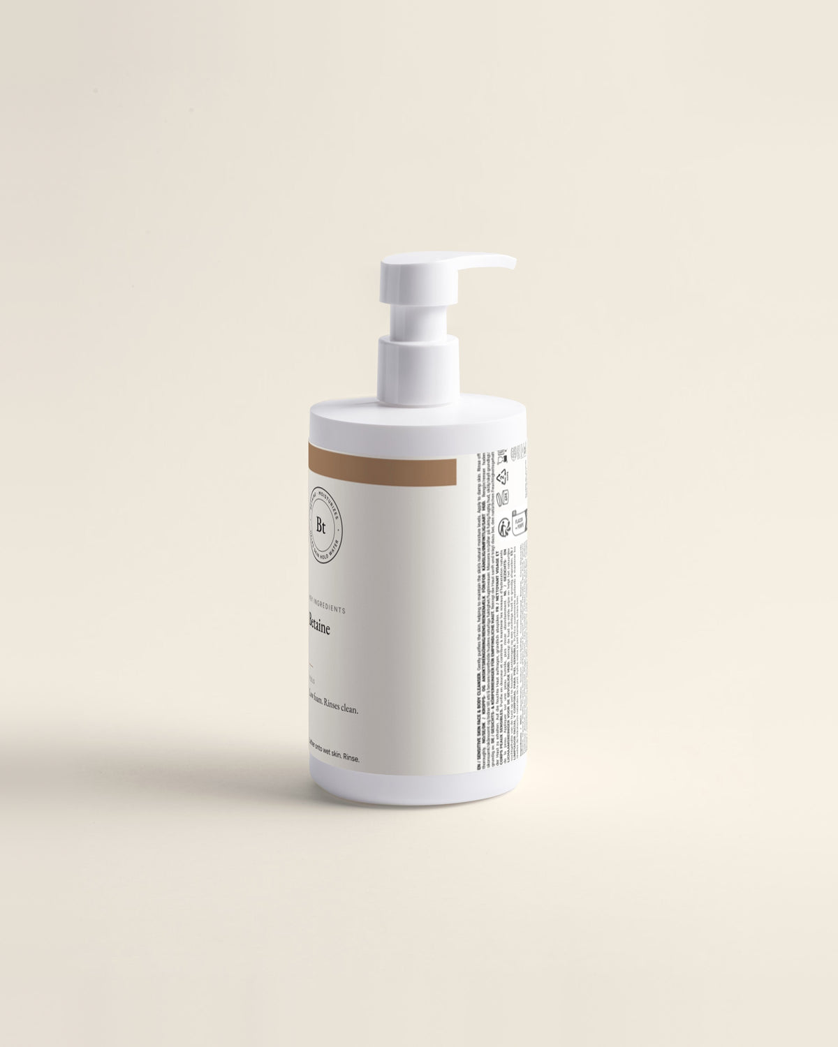 Face + Body Wash for Sensitive Skin, 390ml back label