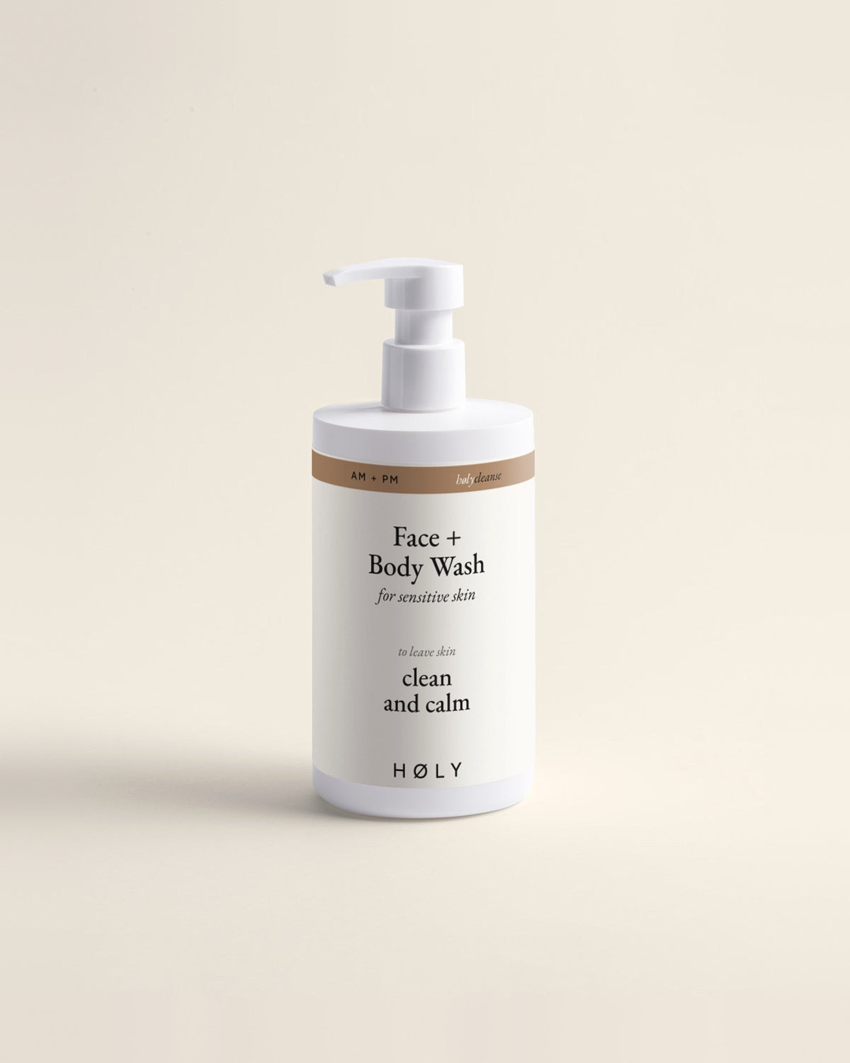 Face + Body Wash for Sensitive Skin, 390ml front