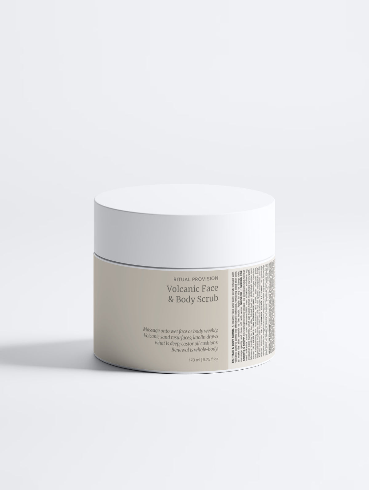 Volcanic Face & Body Scrub