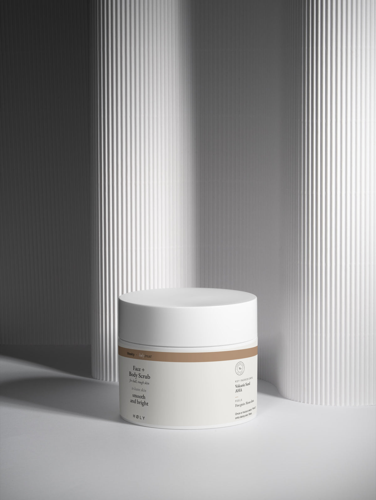 Face + Body Scrub for Dull, Rough Skin, column scene