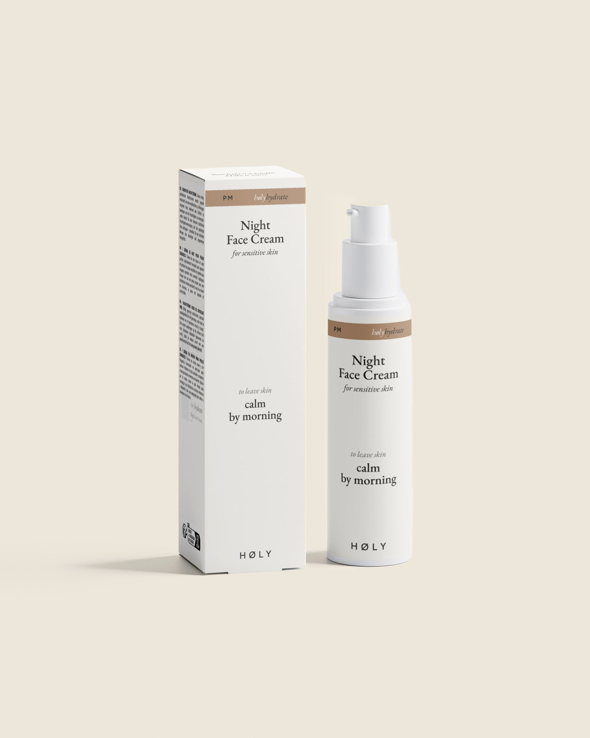 Night Face Cream for Sensitive Skin, 50ml front