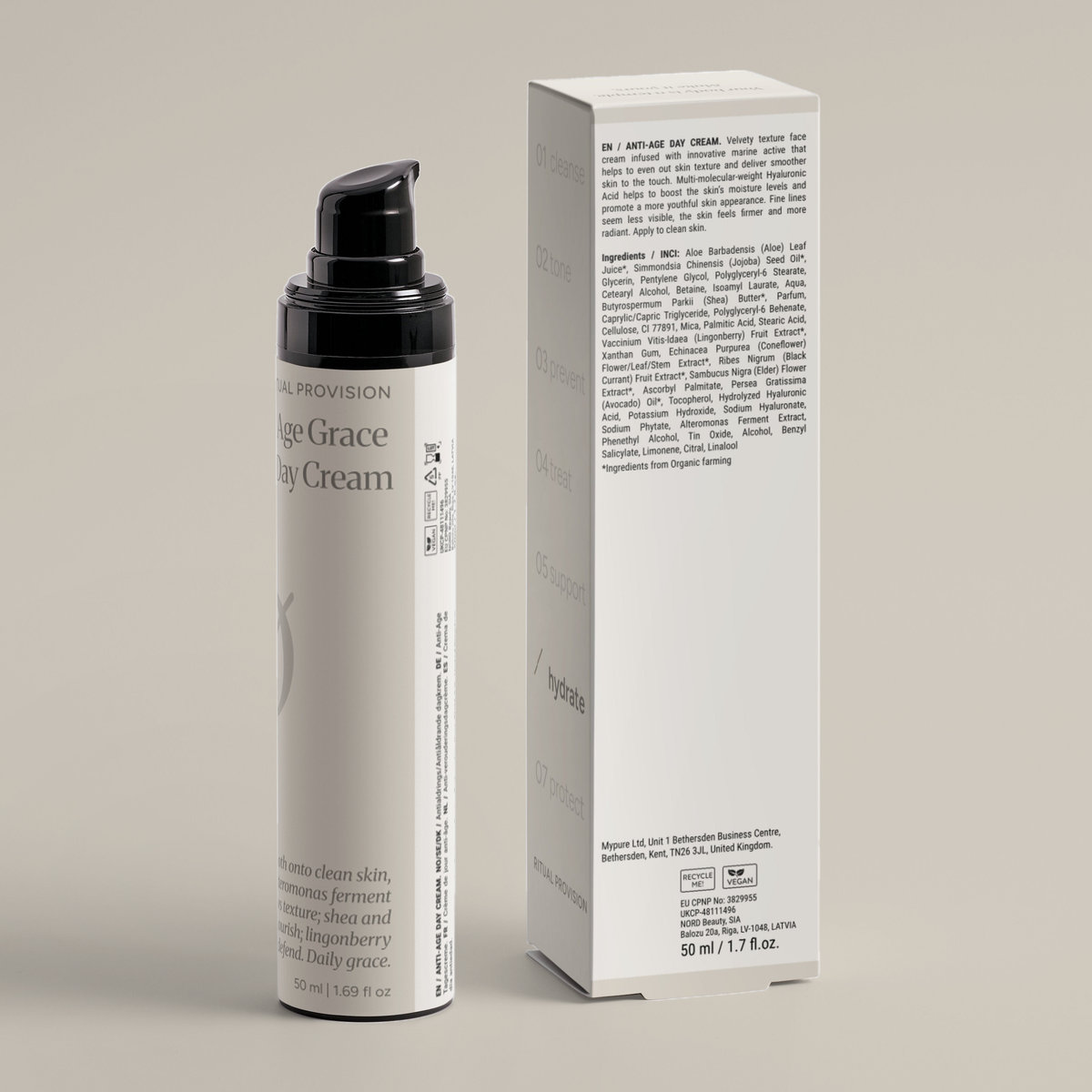 Age Grace Day Cream — back