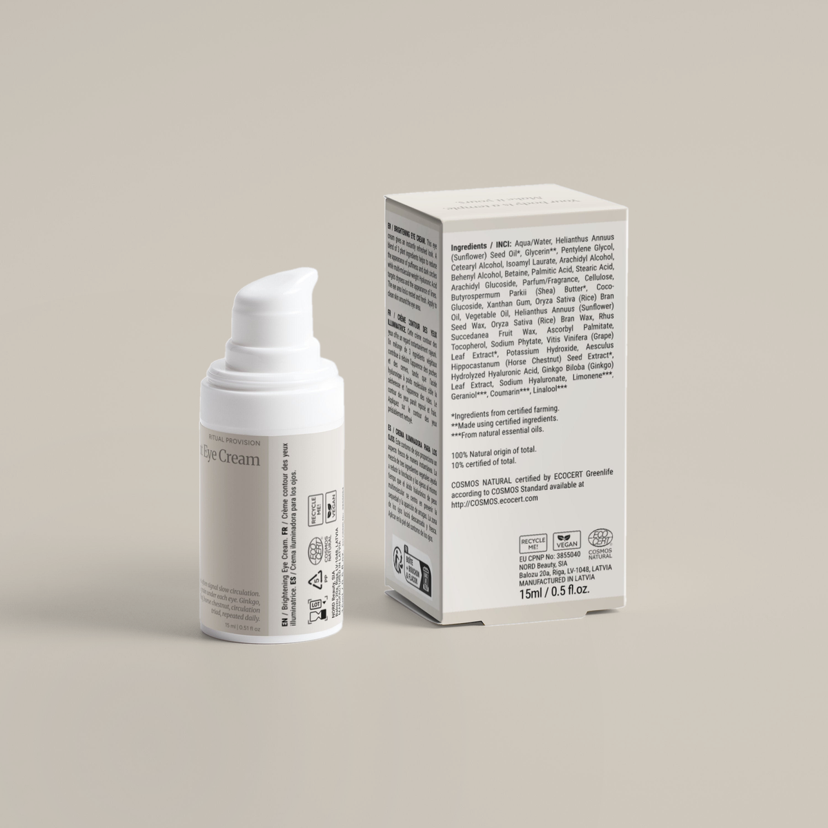 Bright Eye Cream — hero back